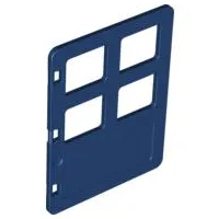 Duplo Door / Window Pane 1 x 4 x 4 with Four Panes Same Size