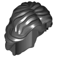 Minifigure, Hair Female Mid-Length Wavy with Center Part