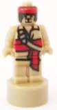 Minifigure, Utensil Statuette / Trophy with Jack Sparrow Voodoo Doll Pattern