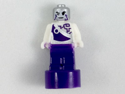 Minifigure, Utensil Statuette / Trophy with Ninjago Pixal (P.I.X.A.L.) Pattern