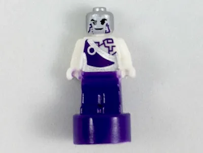 Minifigure, Utensil Statuette / Trophy with Ninjago Pixal (P.I.X.A.L.) Pattern