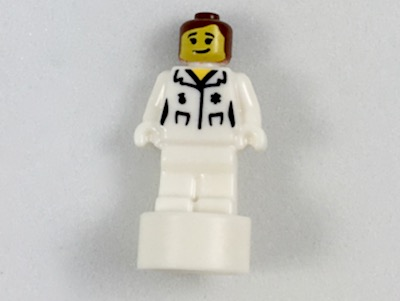 Minifigure, Utensil Statuette / Trophy with Doctor Pattern