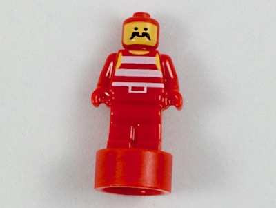 Minifigure, Utensil Statuette / Trophy with Pirate Pattern