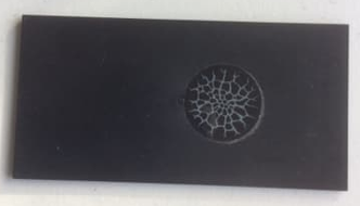 Tile 8 x 16 with Bottom Tubes, Textured Surface with Dark Bluish Gray Cracks Pattern (Sticker) - Set 76057