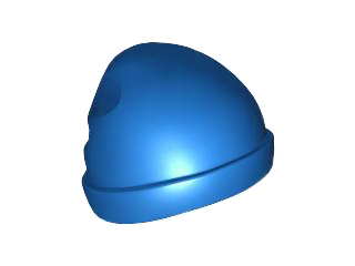 Minifigure, Headgear Cap, Beanie