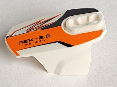 Hero Factory Armor with Ball Joint Socket - Size 5 with 'NEX 2.0' Pattern