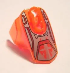 Hero Factory Armor with Ball Joint Socket - Size 4 with Beast Pattern (Fangz)