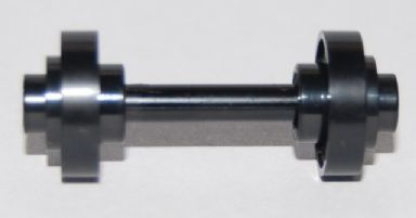 Minifigure, Utensil Barbell Weights with Black Bar