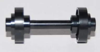 Minifigure, Utensil Barbell Weights with Black Bar