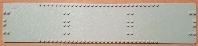 Baseplate 10 x 48 with Train Ferry Set 343 Stud Pattern