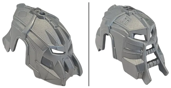Hero Factory Mask, Dual Sided (Drilldozer / Fire Lord)