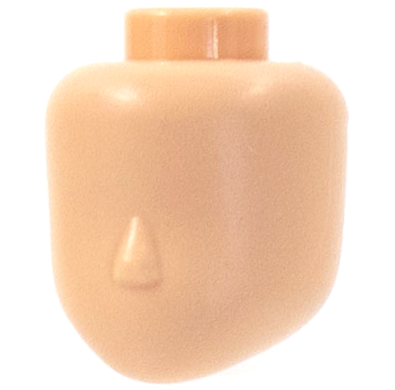 Mini Doll, Head Friends Male Large, Plain