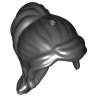 Mini Doll, Hair Friends Long Ponytail, Side Bangs, Hole on Top