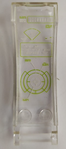 Windscreen 6 x 2 x 2 with Bar Handle with Target Head-Up Display (HUD) Pattern (Sticker) - Set 70703