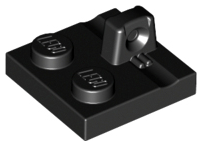 Hinge Plate 2 x 2 Locking with 1 Finger on Top