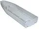 Boat, Hull Unitary 28 x 8, Base