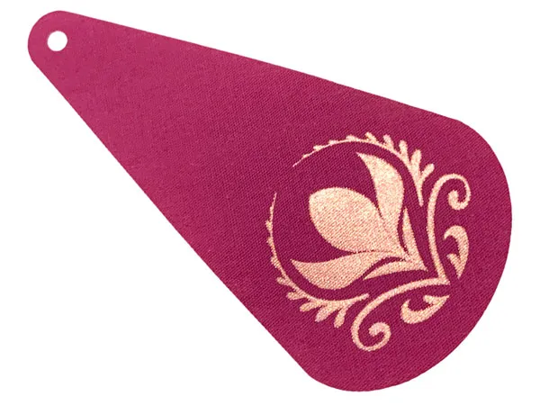 Mini Doll, Cape Cloth, Long with Gold Floral Crest Pattern (Coronation Elsa)