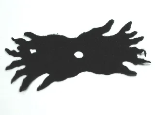 Minifigure Cape Cloth, Dementor Style Tattered