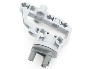 Technic, Steering Portal Axle, Housing with Dark Bluish Gray Wheel Hub 3 Pins Round (92908 / 92909)