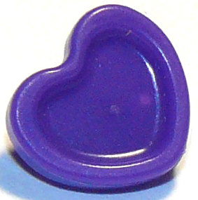 Friends Accessories Hair Decoration, Heart with Small Pin