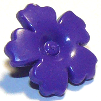 Friends Accessories Hair Decoration, Flower with Serrated Petals and Small Pin