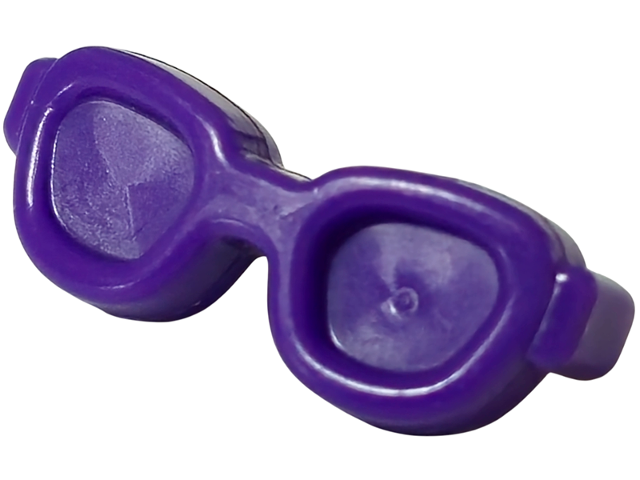 Friends Accessories Glasses, Oval Shaped with Small Pin