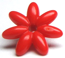 Friends Accessories Flower with 7 Thin Petals and Pin