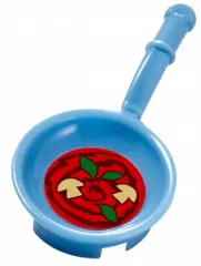 Friends Accessories Frying Pan with Mushrooms and Leaves Pattern (Sticker) - Set 41311