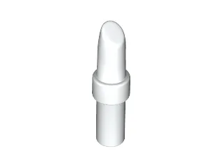 Minifigure, Utensil Lipstick with White Handle Pattern
