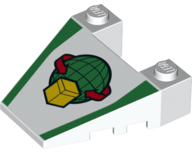 Wedge 4 x 4 Taper with Stud Notches with Cargo Pattern