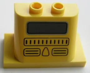 Windscreen 2 x 3 x 2 with 2 x 4 Base with Grille and Window Pattern