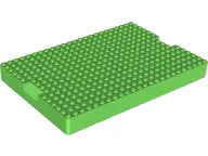 Brick, Modified 16 x 24 x 2 with 1 x 4 Indentations on Ends (Container Top)