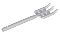 Minifigure, Utensil Pitchfork - Handle with Flat End