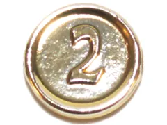 Minifigure, Utensil Coin Type 3 with 2 Mark