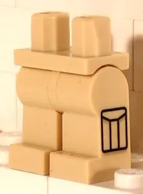 Hips and Legs with Cargo Pockets Side Pattern