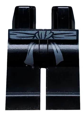 Hips and Legs with Dark Bluish Gray Sash Pattern