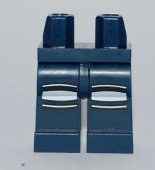 Hips and Legs with White Knee Pads Pattern