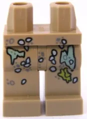 Hips and Legs with Marine Growth Pattern