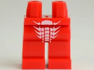 Hips and Legs with White Scales Pattern