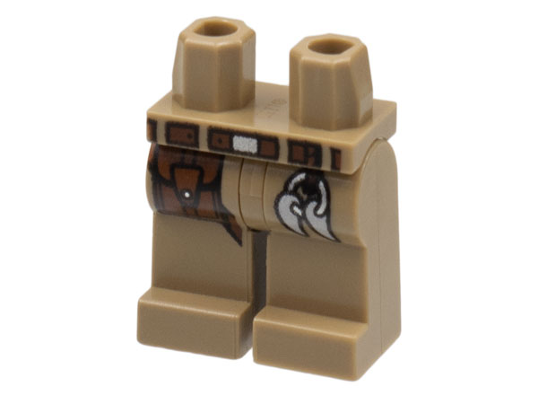 Hips and Legs with Leather Pouch and Belt Pattern