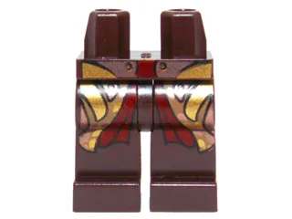 Hips and Legs with Long Gold Coattails Pattern (Haldir)