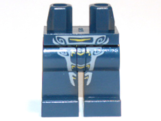 Hips and Legs with Yellow and Light Bluish Gray Scales Pattern (Mezmo)