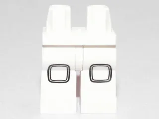 Hips and Legs with Black Knee Pads Pattern