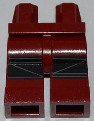 Hips and Legs with Black Straps Pattern