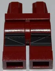 Hips and Legs with Black Straps Pattern