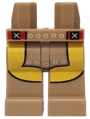 Hips and Legs with Loincloth and Leggings Pattern