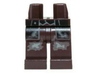 Hips and Legs with Black Vest and Coattails and Dirt Patches Pattern