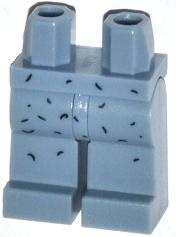 Hips and Legs with Cat Hair Pattern