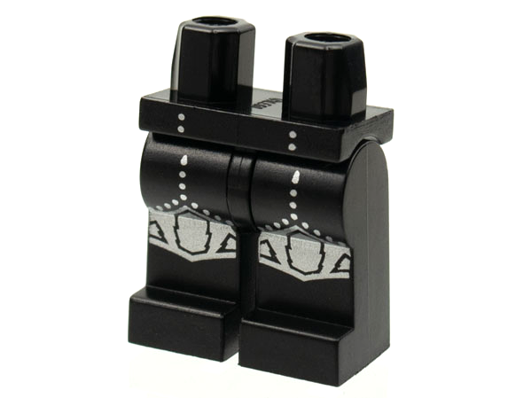 Hips and Legs with Silver Studs and Knee Plates Pattern