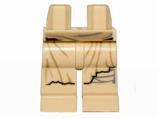 Hips and Legs with SW Frayed Robe and Wrappings on Left Leg Pattern